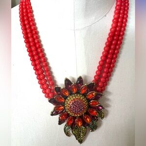 Heidi Daus 🆕 Divine Miss Daisy Necklace in original box